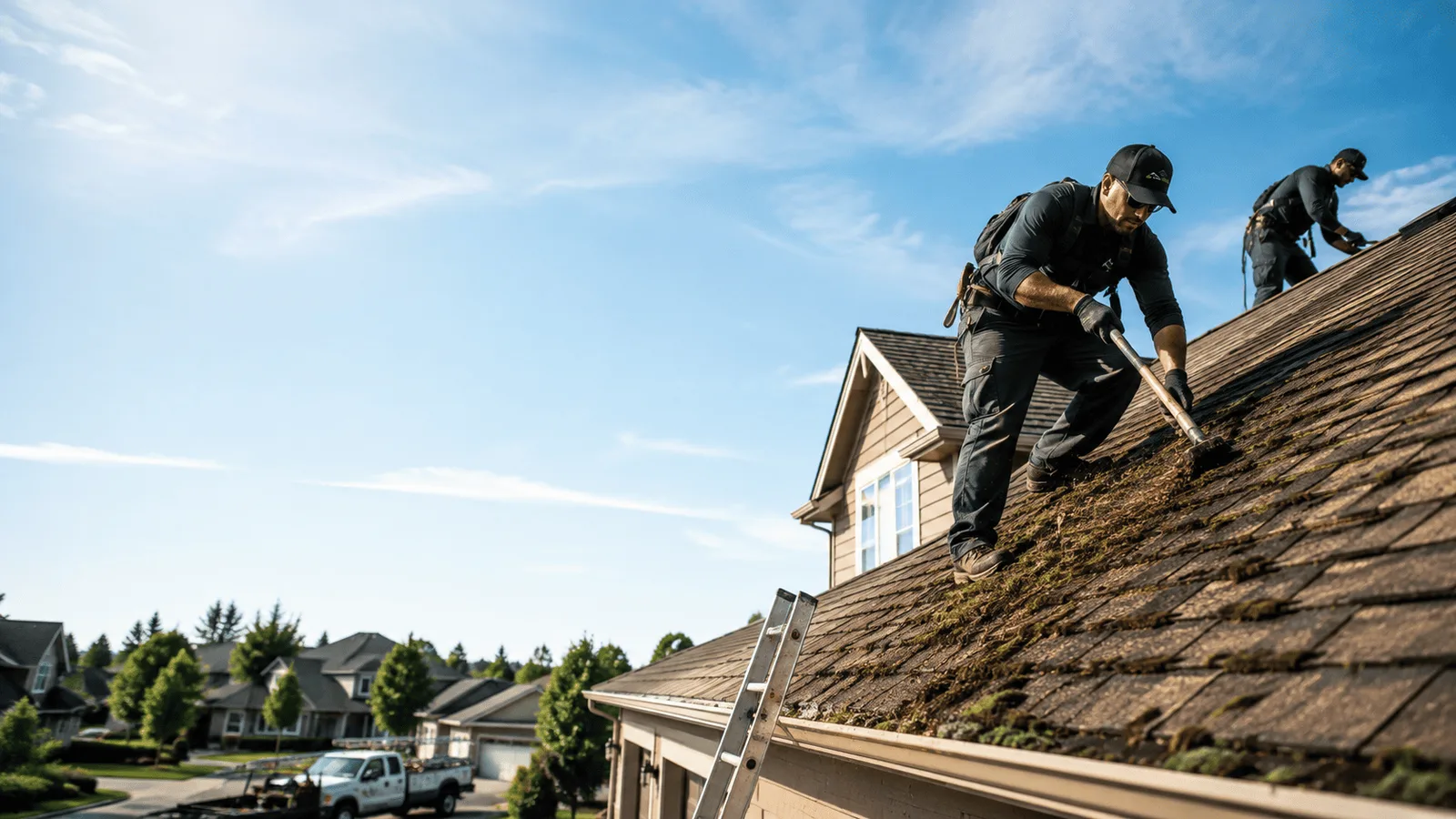 Roof Moss Removal in Saint Libory, NE near me